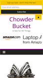 Mobile Screenshot of chowderbucket.com